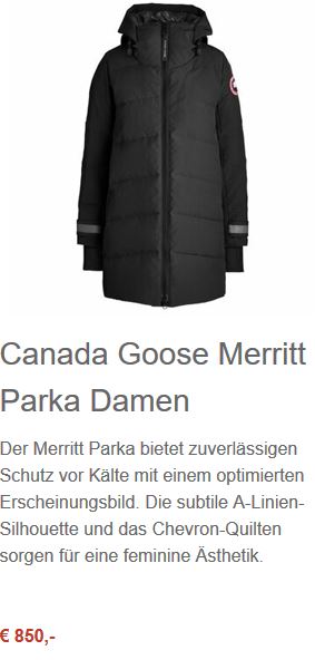 CANADA GOOSE Merritt Parka