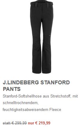 J. Lindeberg STANFORD SKIHOSE