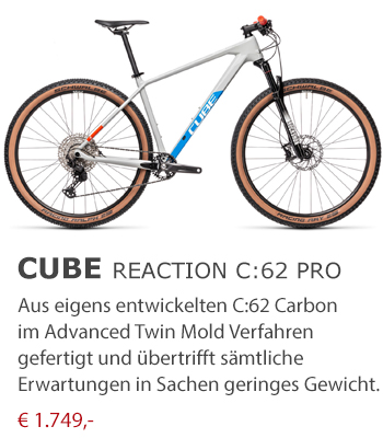 Cube REACTION C:62 PRO 2021