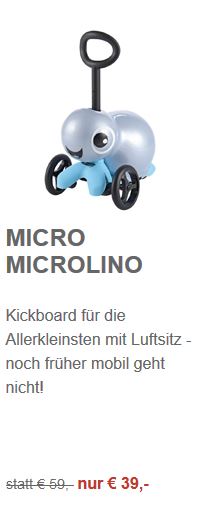 Micro Scooter Microlino mit Luftsitz