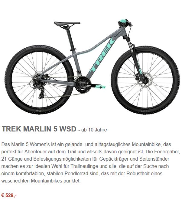 Trek Marlin 5 WSD