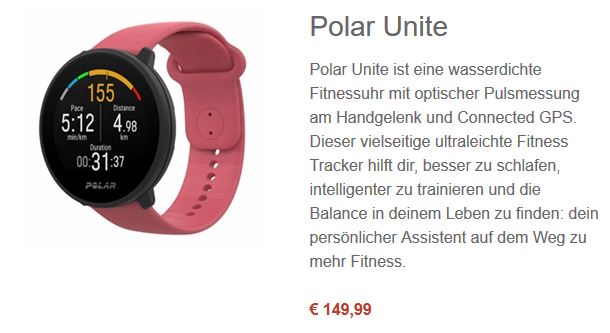 Polar Unite S-L